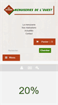 Mobile Screenshot of menuiserieouest.com